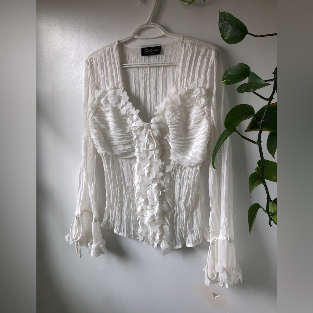 Vintage heart blouse - Picture 3 of 7